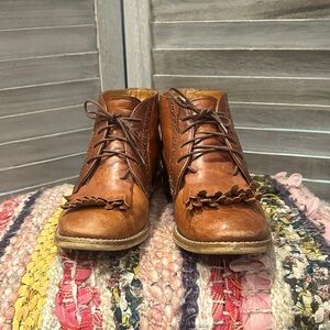 Madewell Aberdeen lace-up leather ankle boots 🥾